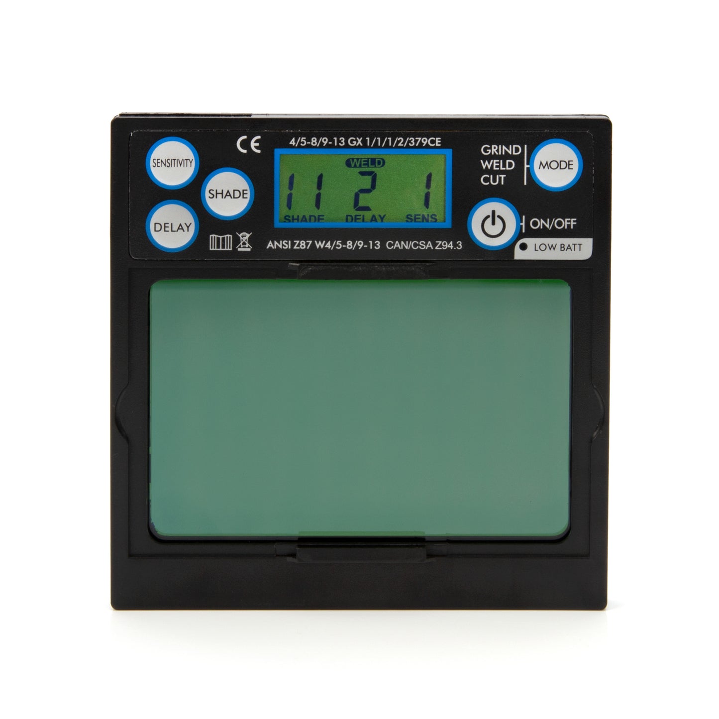 Replacement Auto Darkening Filter for DXMF21011 Welding Helmet