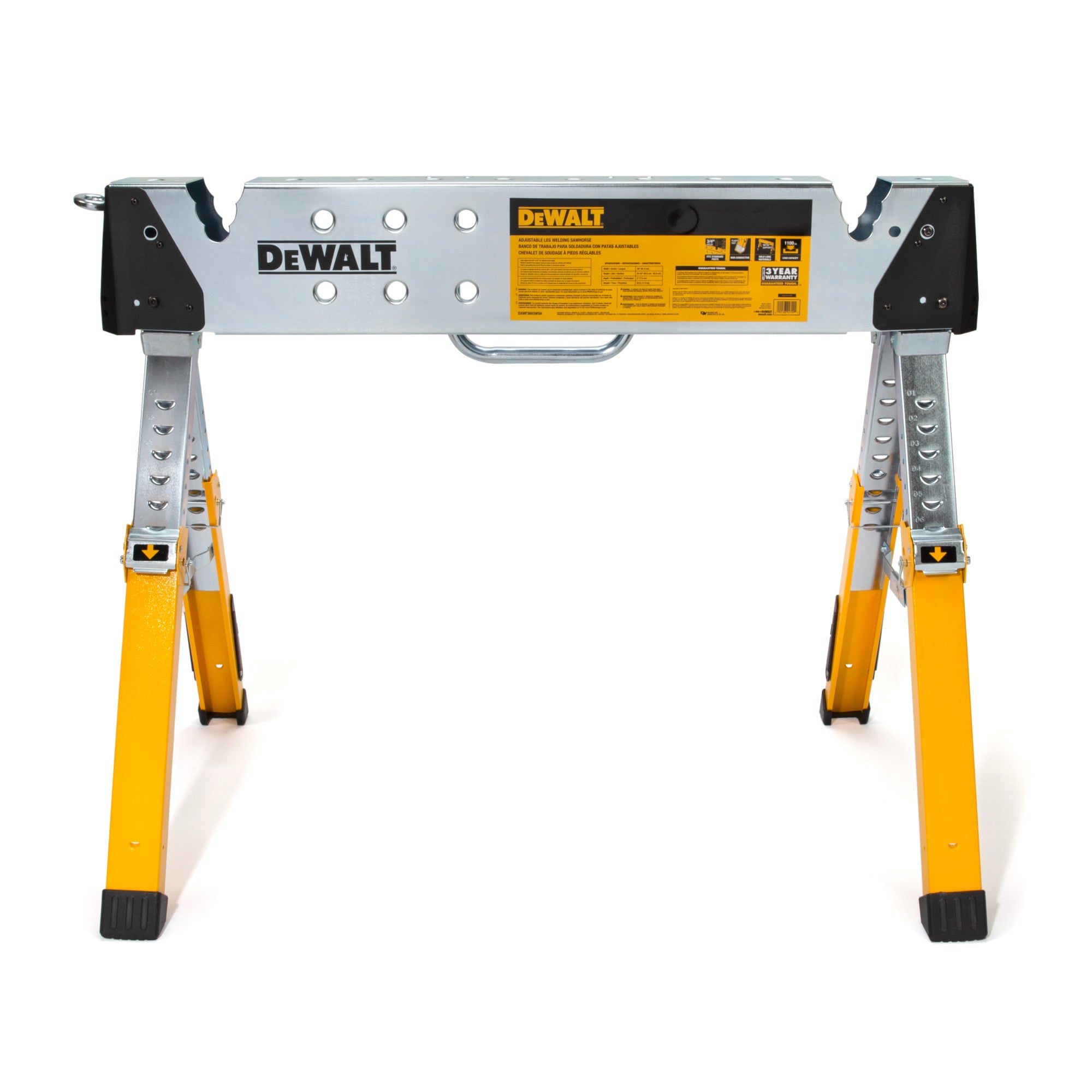 Dewalt Adjustable Height Portable Steel Welding Sawhorse – Dewalt Welding